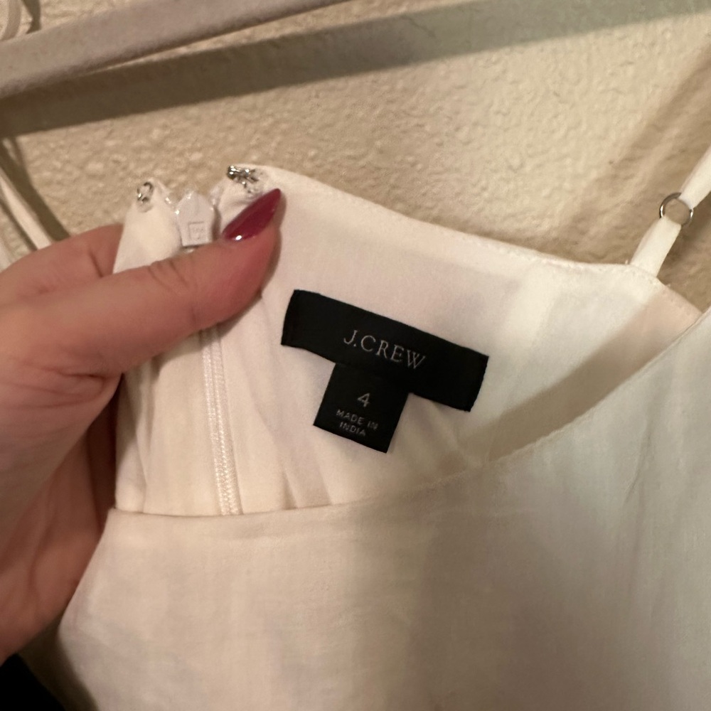 J. Crew Ivory Sleeveless Dress - Picture 4 of 7